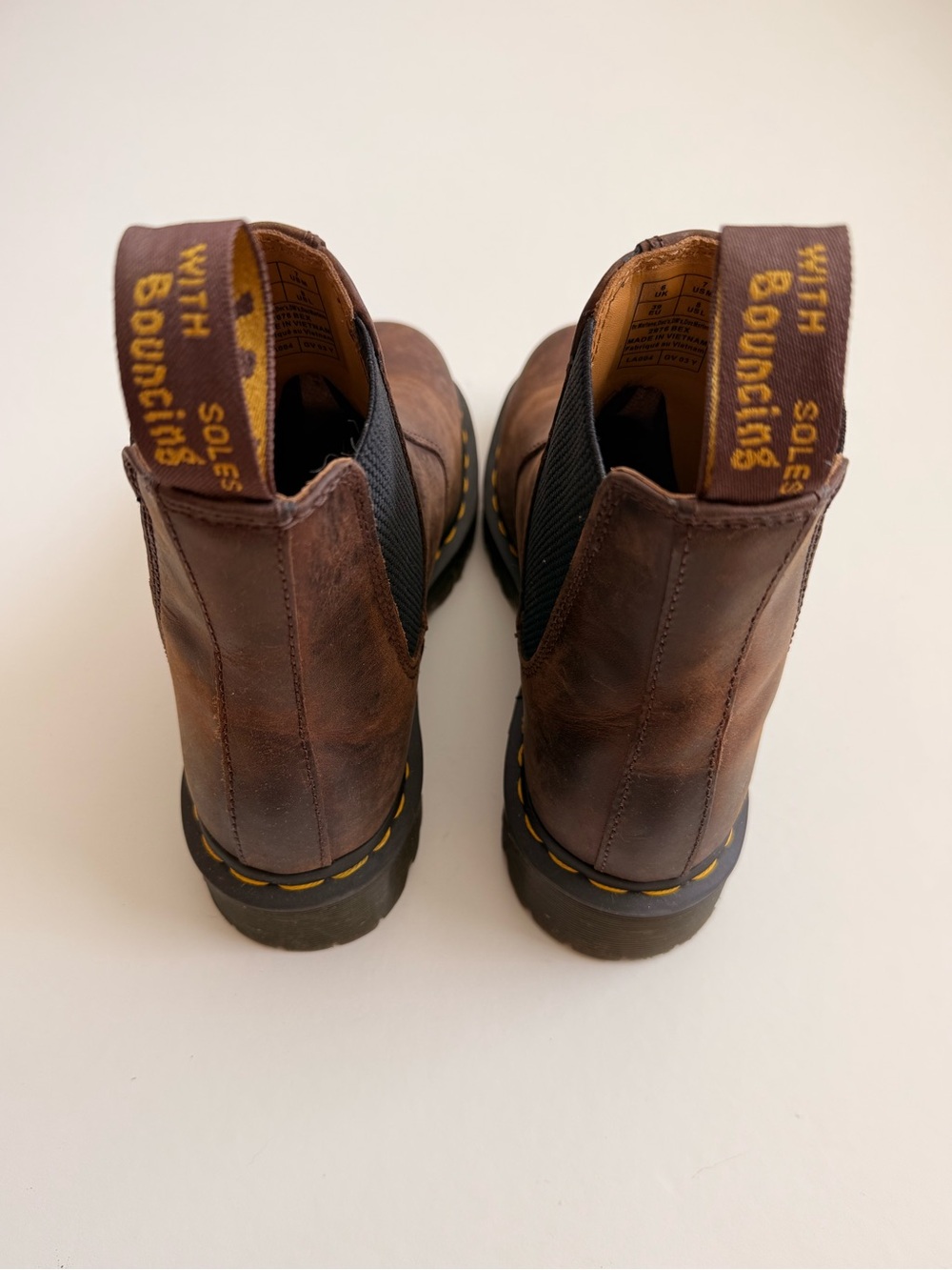 Dr Martens 2976 Bex Crazy Horse Chelsea Boots - Picture 4 of 9